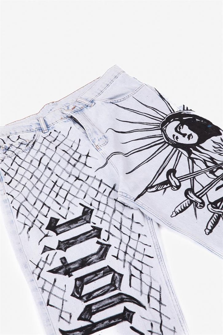 Dagger Statue Custom Pants