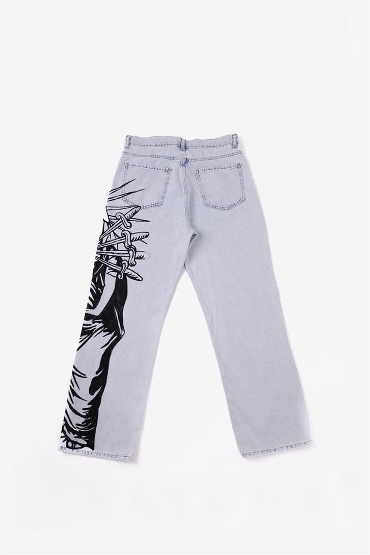 Dagger Statue Custom Pants