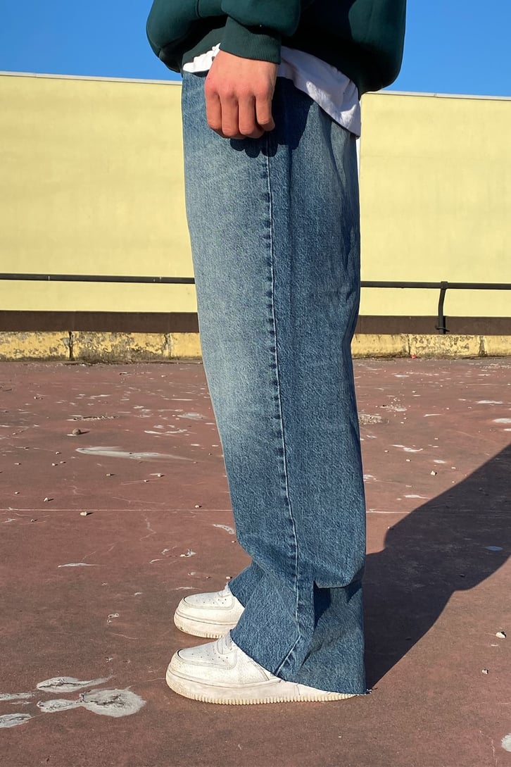 Dark Blue Extra Baggy Fit Premium Jean
