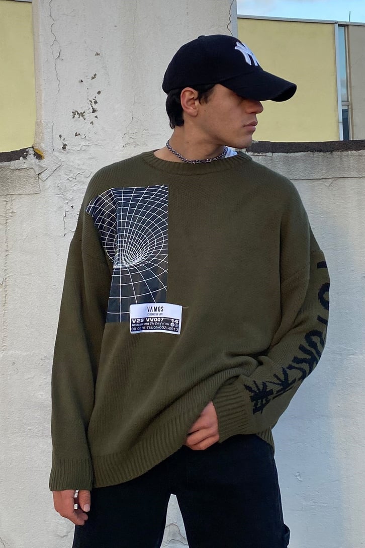 Dark Hole Premium Oversize Sweather