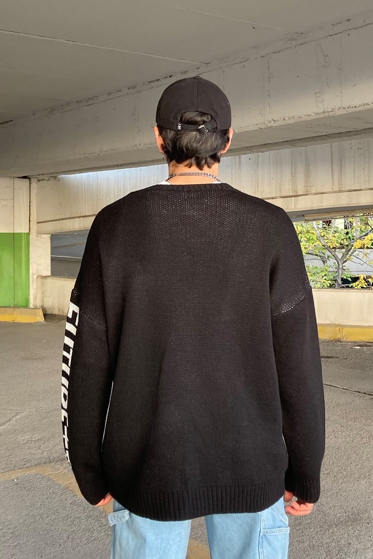 Dark Hole Premium Oversize Sweather