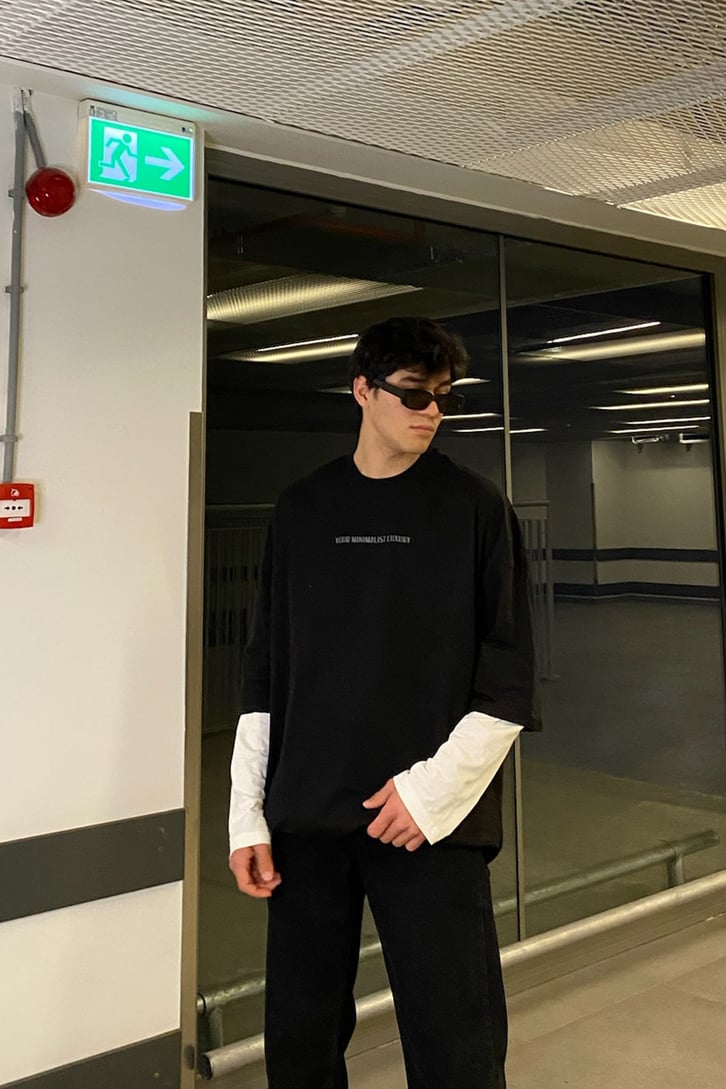 Darkness Church Oversize Printed Tee