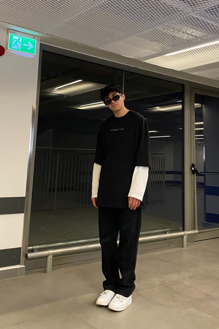 Darkness Church Oversize Printed Tee