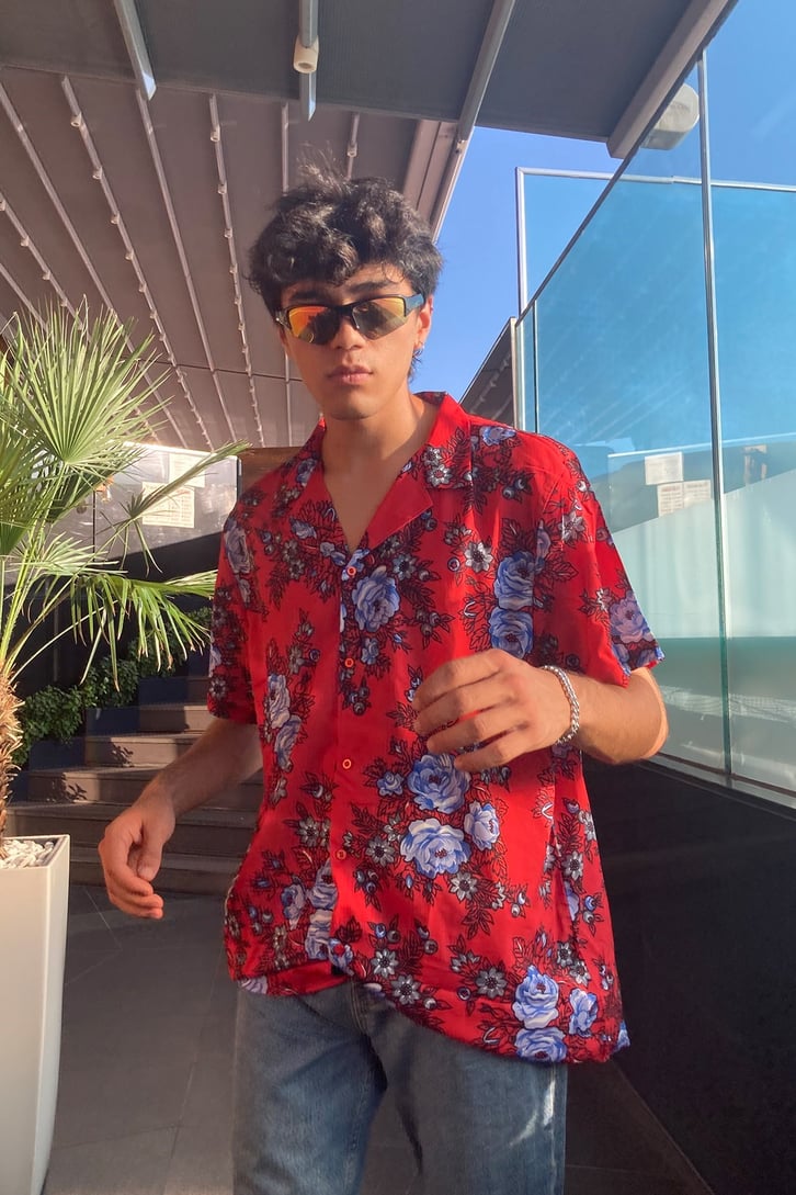 Dead in Flower Field Regular Fit Premium Gömlek
