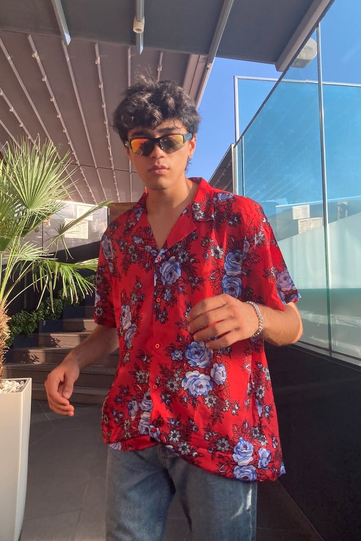 Dead in Flower Field Regular Fit Premium Gömlek