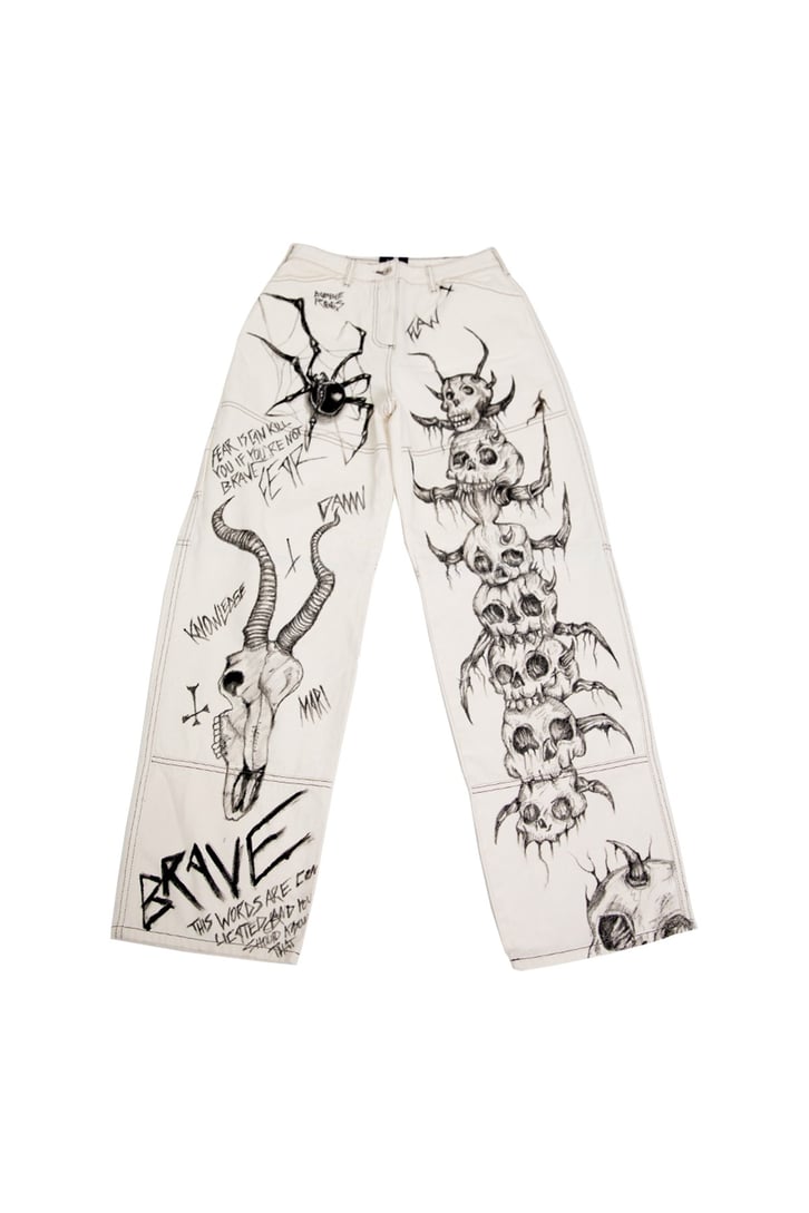 Dead Skull Custom Pants