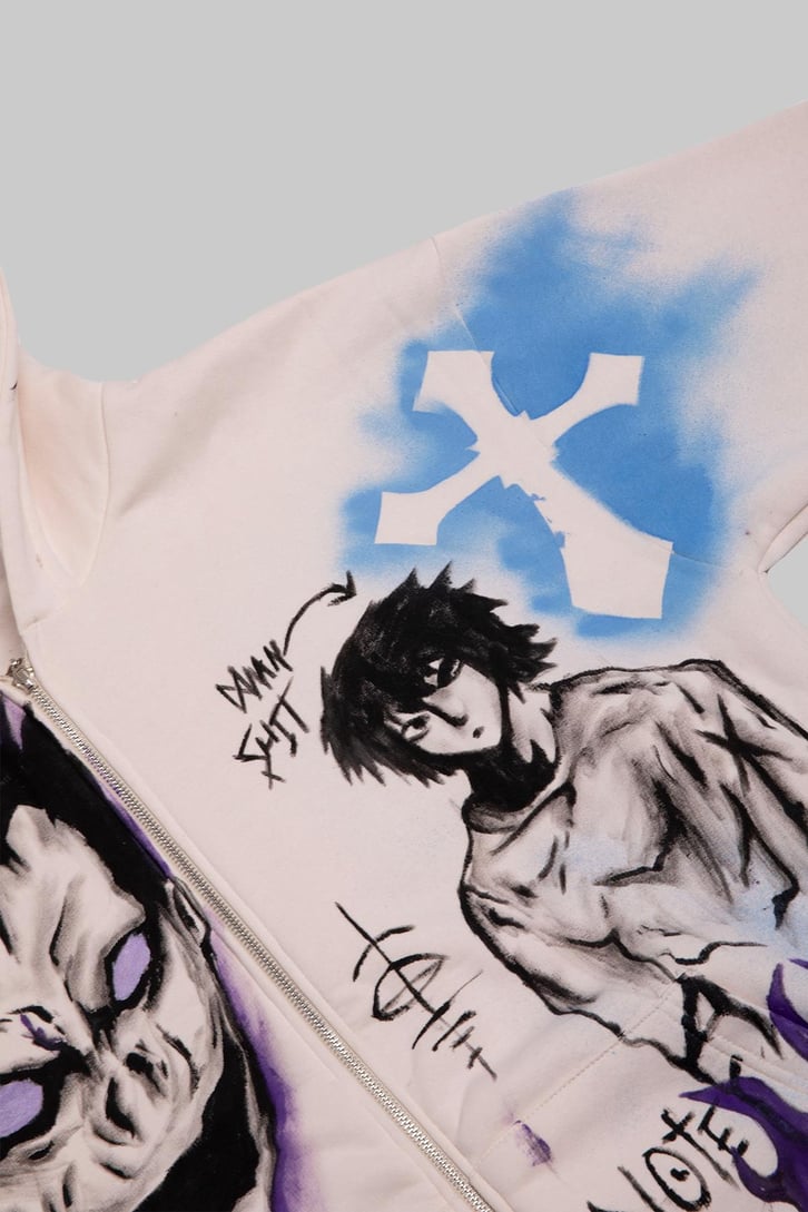 Death Note Custom Zip Hoodie
