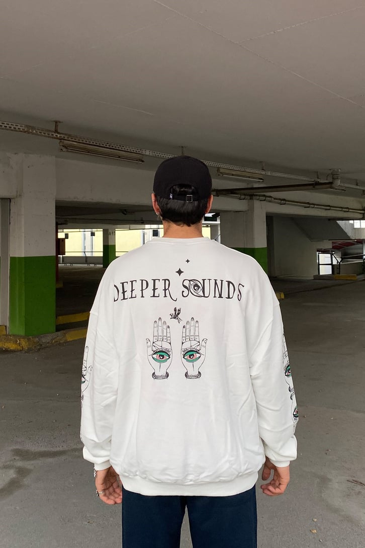 DEEPER SOUND BASKILI OVERSIZE SWEATSHIRT