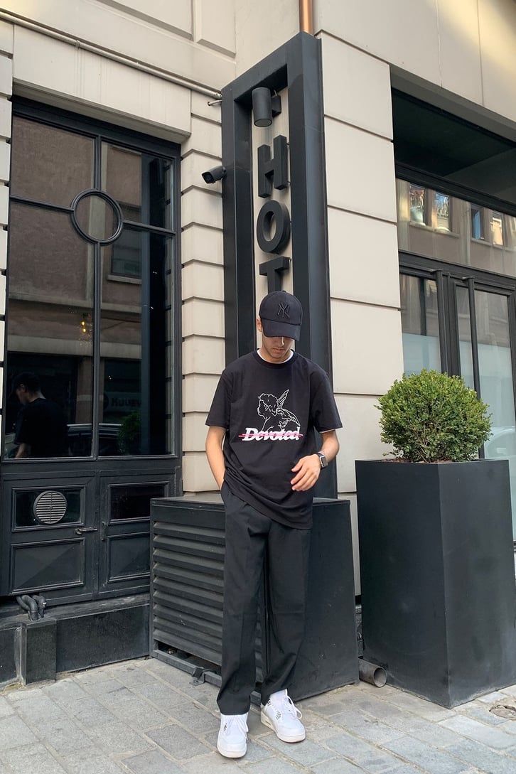 Devoted Printed Oversize T-shirt