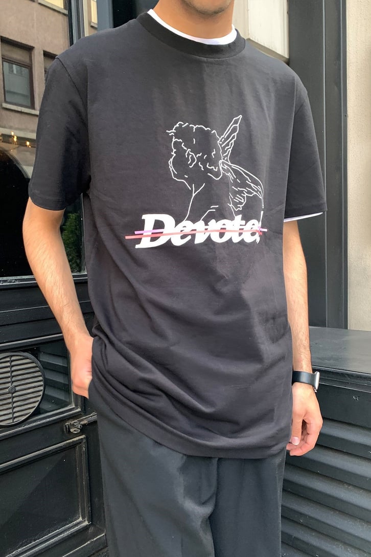 Devoted Printed Oversize T-shirt