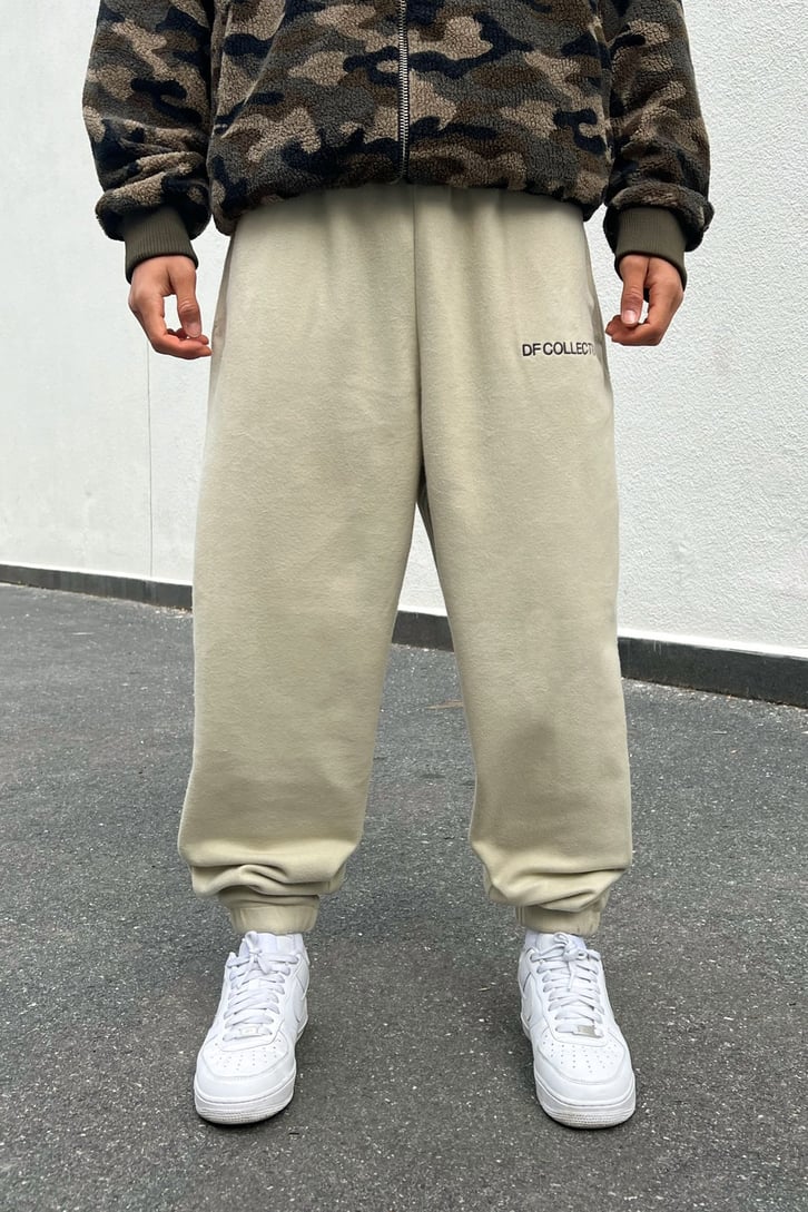 DF Collection Bej Polar Eşofman Altı