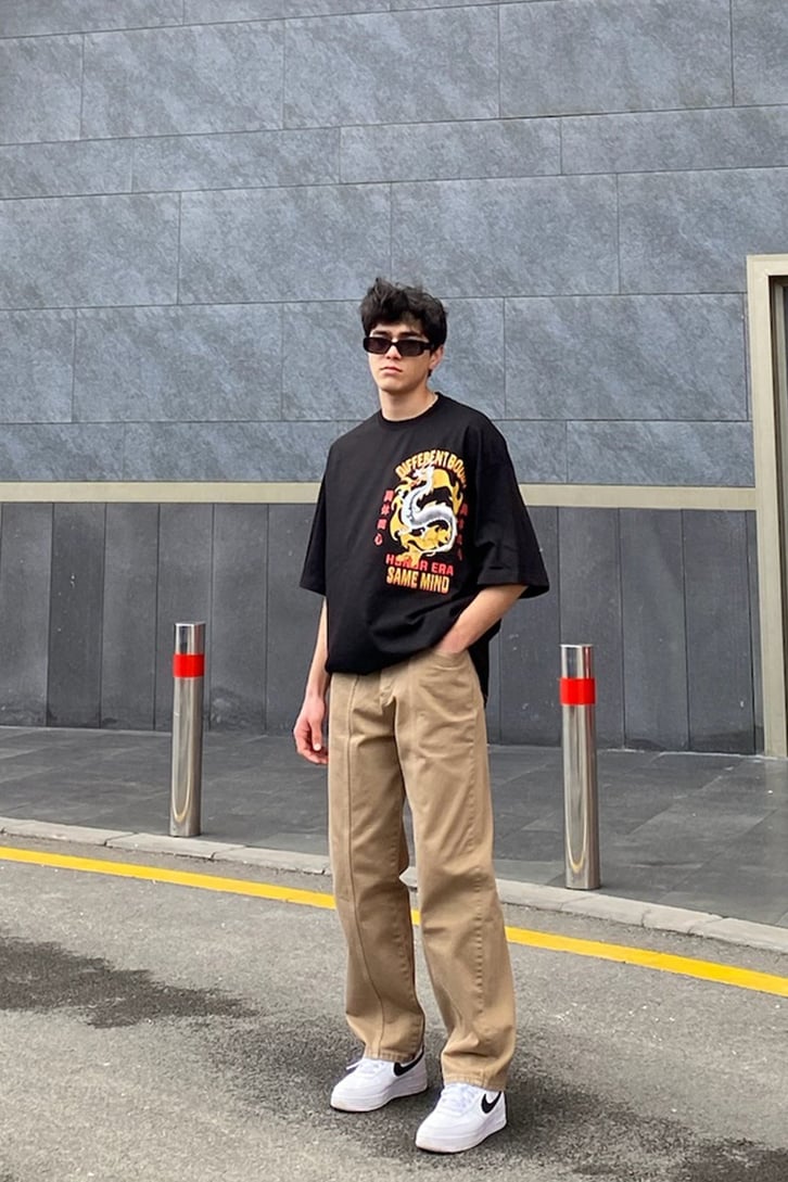Different Body Oversize Premium  Tshirt