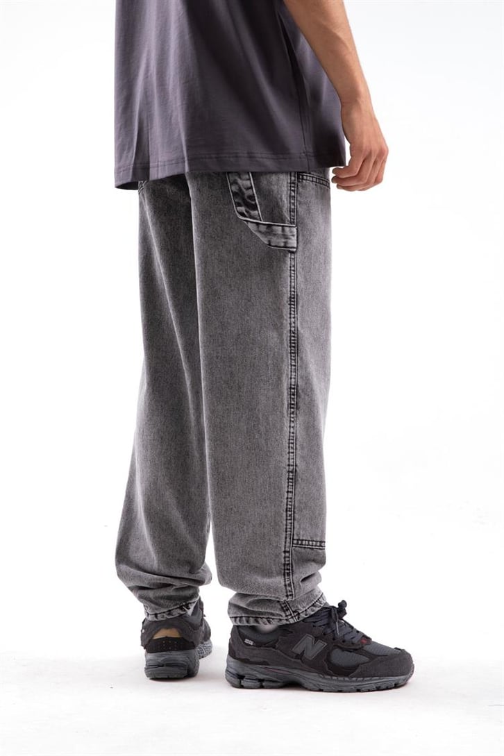 Dikiş Detay Baggy Jean