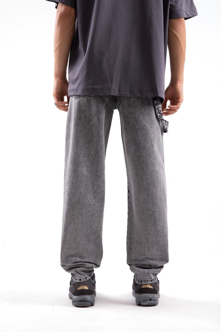 Dikiş Detay Baggy Jean