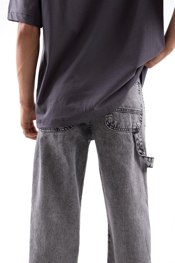 Dikiş Detay Baggy Jean