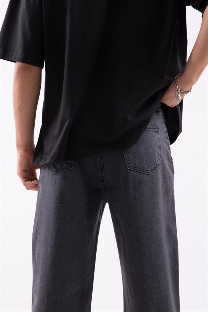 Dikiş Detay Baggy Pantolon