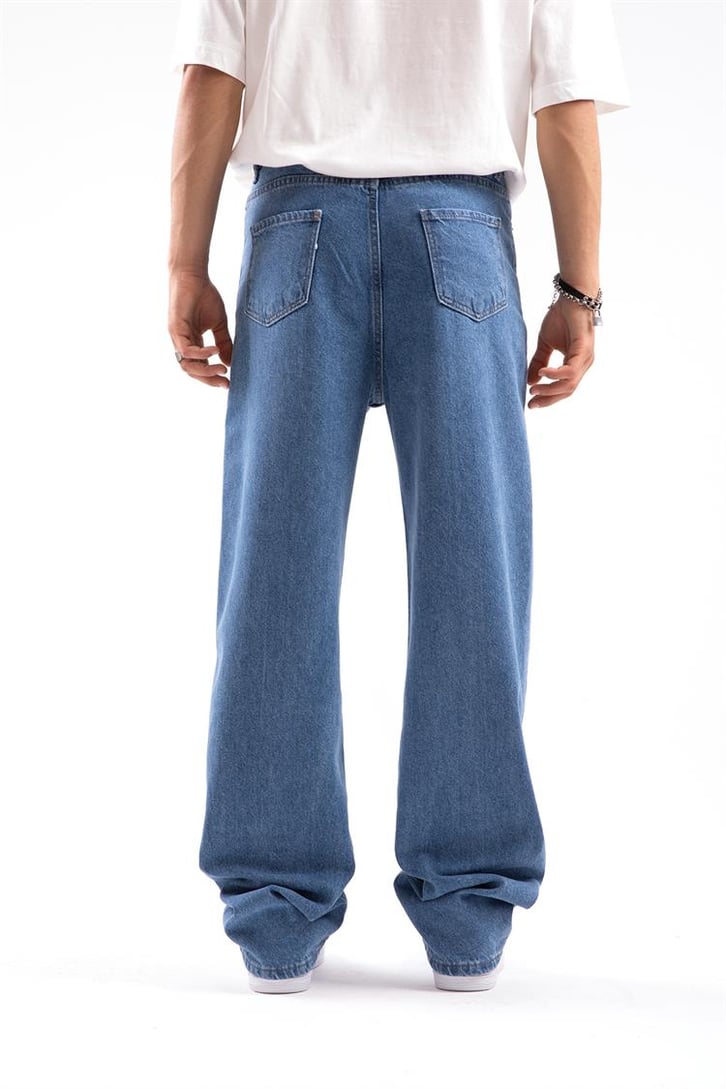 Dikiş Detay Baggy Pantolon