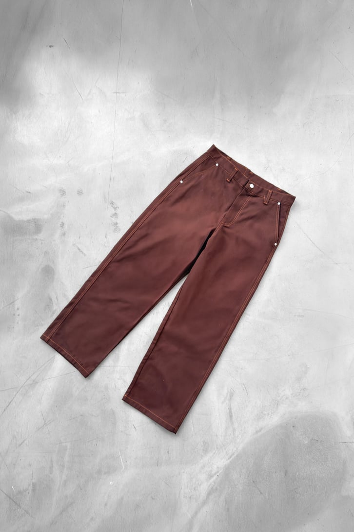 Dikişli Baggy Pantolon