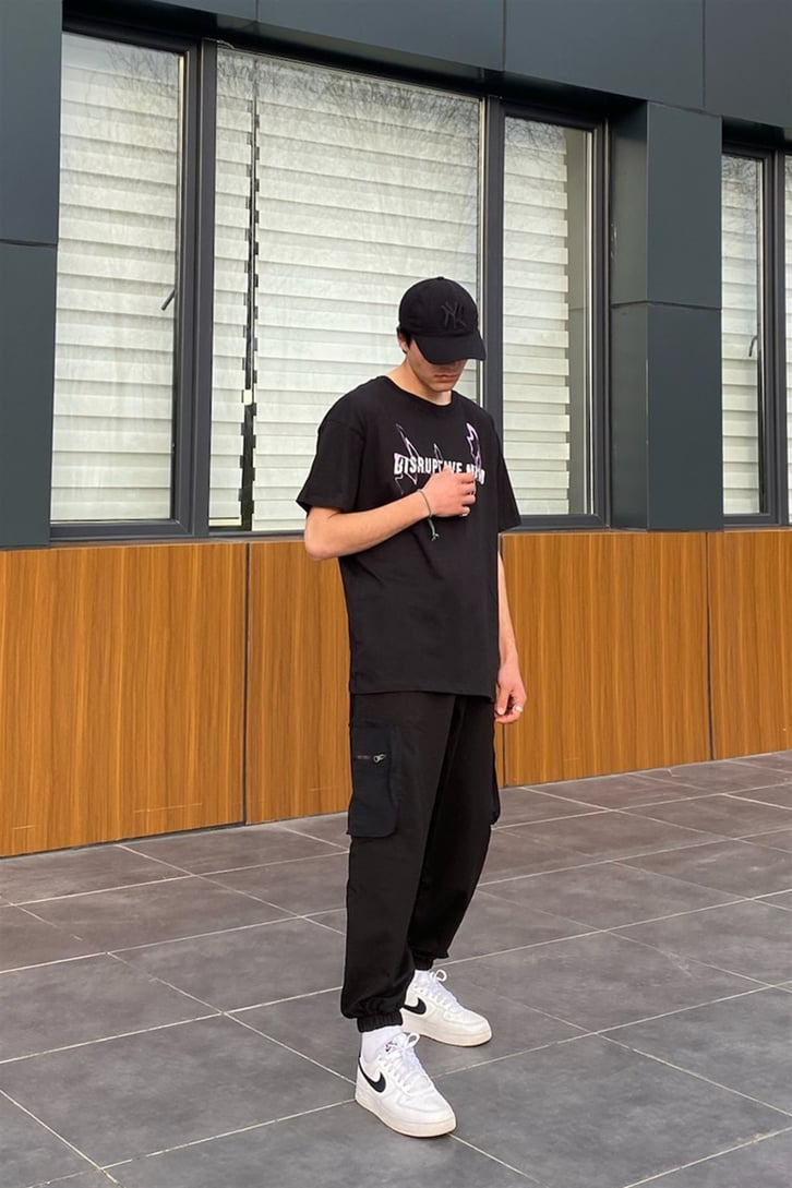 Disruptive Mind Oversize Printed Tshirt