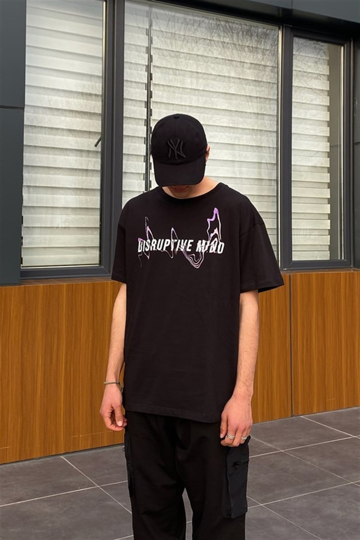Disruptive Mind Oversize Printed Tshirt