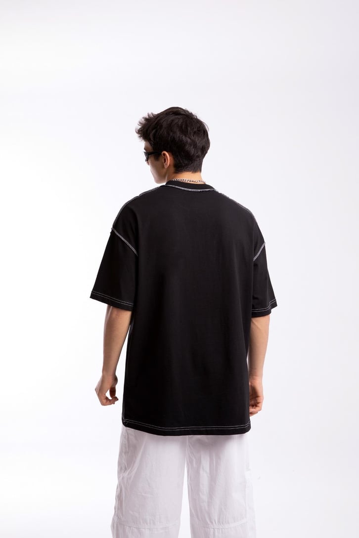 Distorted People Baskılı Tshirt