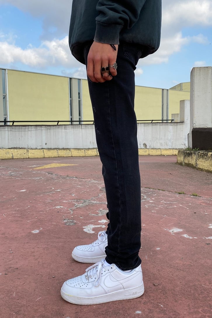 DISTRESSED DETAYLI SKINNY FIT JEAN