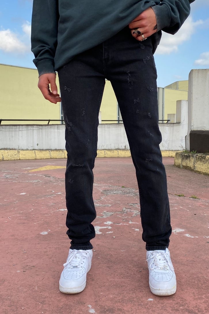 DISTRESSED DETAYLI SKINNY FIT JEAN