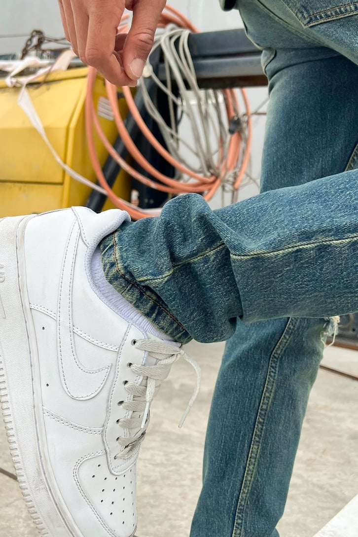 Distressed Skinny Fit Premium Jean
