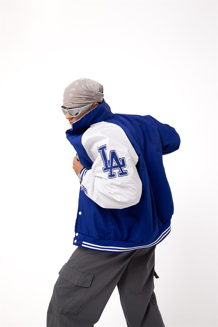 Dodgers Nakışlı Bomber Ceket