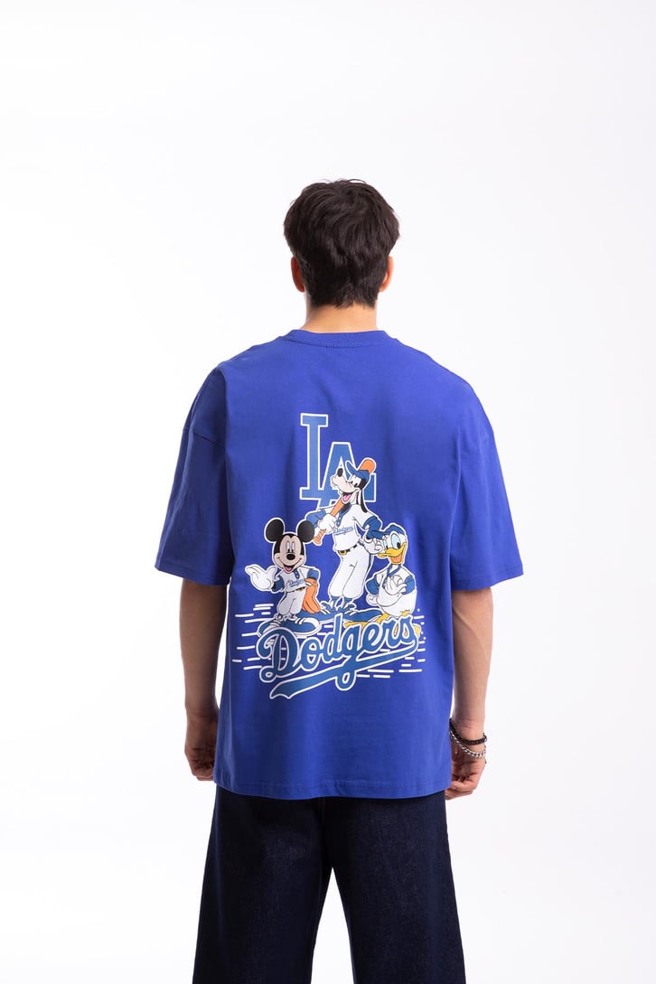 Dodgers Sırt Baskılı Oversize Tshirt