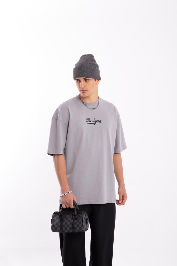 Dodgers Sırt Baskılı Oversize Tshirt