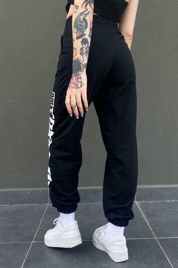Dragon Baskılı Jogger Eşofman
