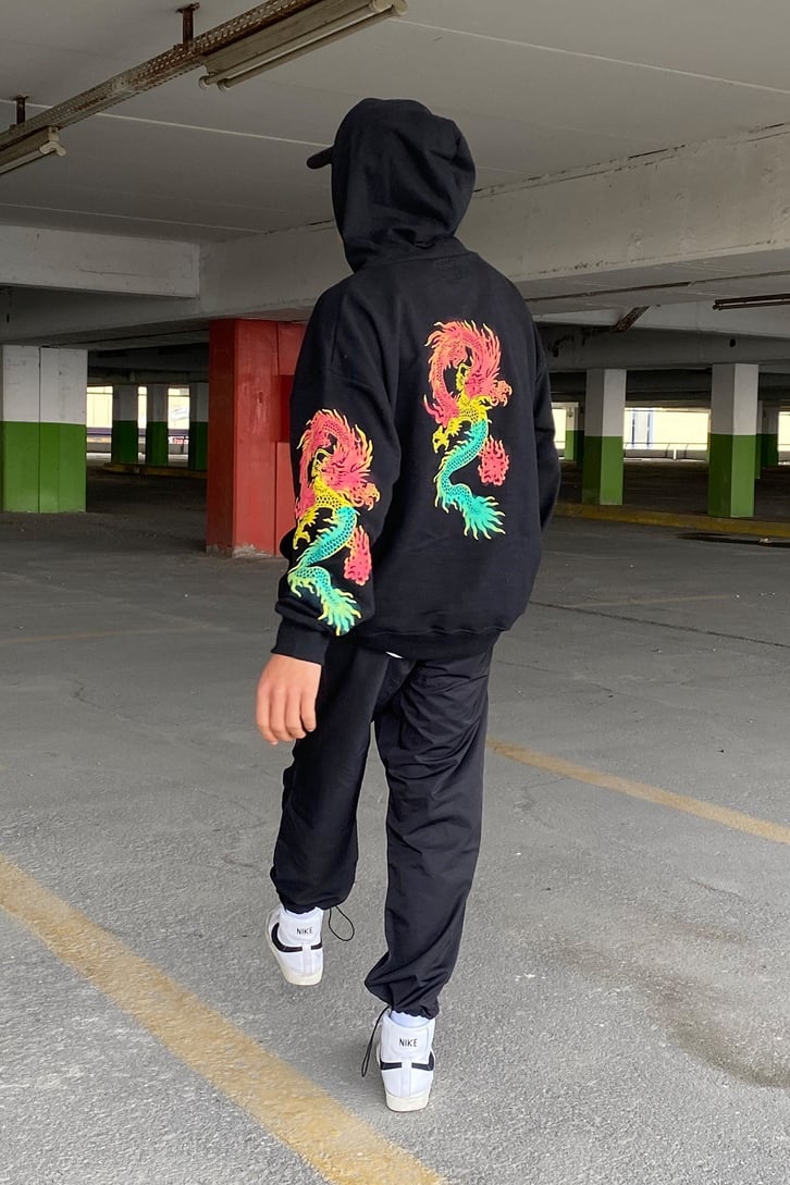 DRAGON BASKILI OVERSIZE HOODIE