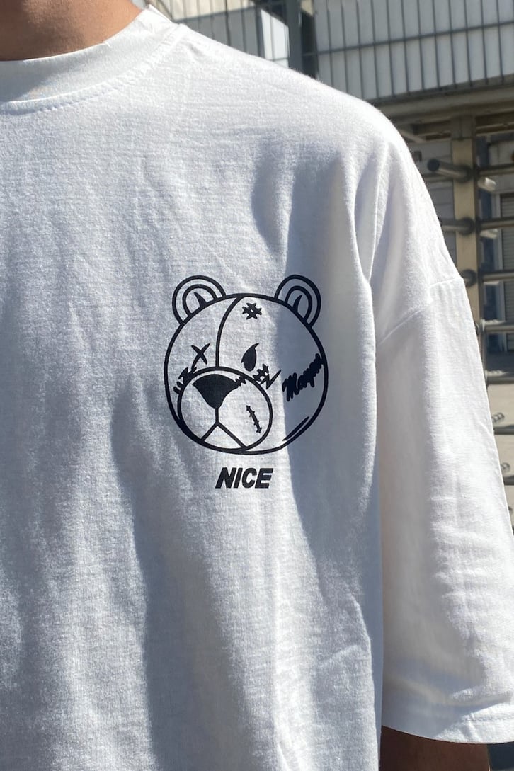 Drifter Teddy Baskılı Oversize Tshirt