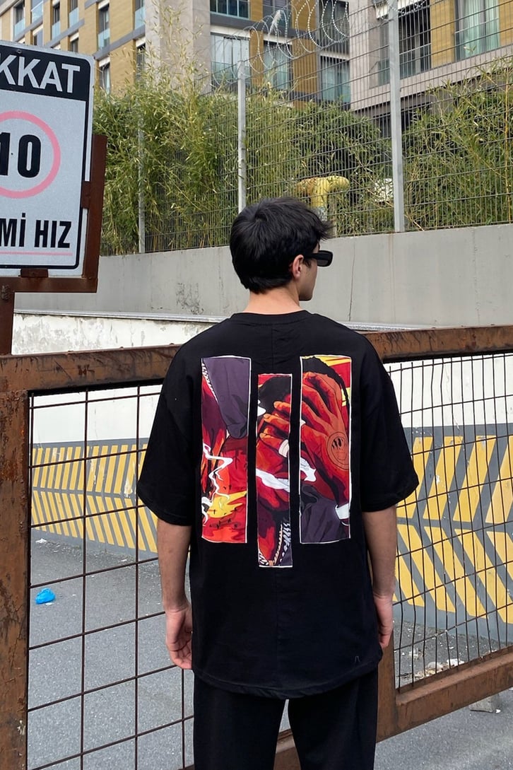 Drill Gang Oversize Printed Tshirt