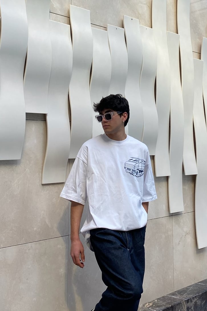 Driver Oversize Printed Tshirt