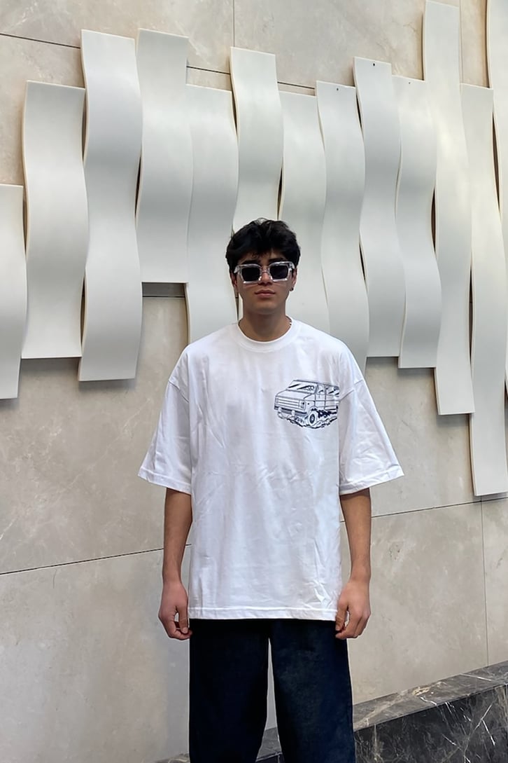 Driver Oversize Printed Tshirt