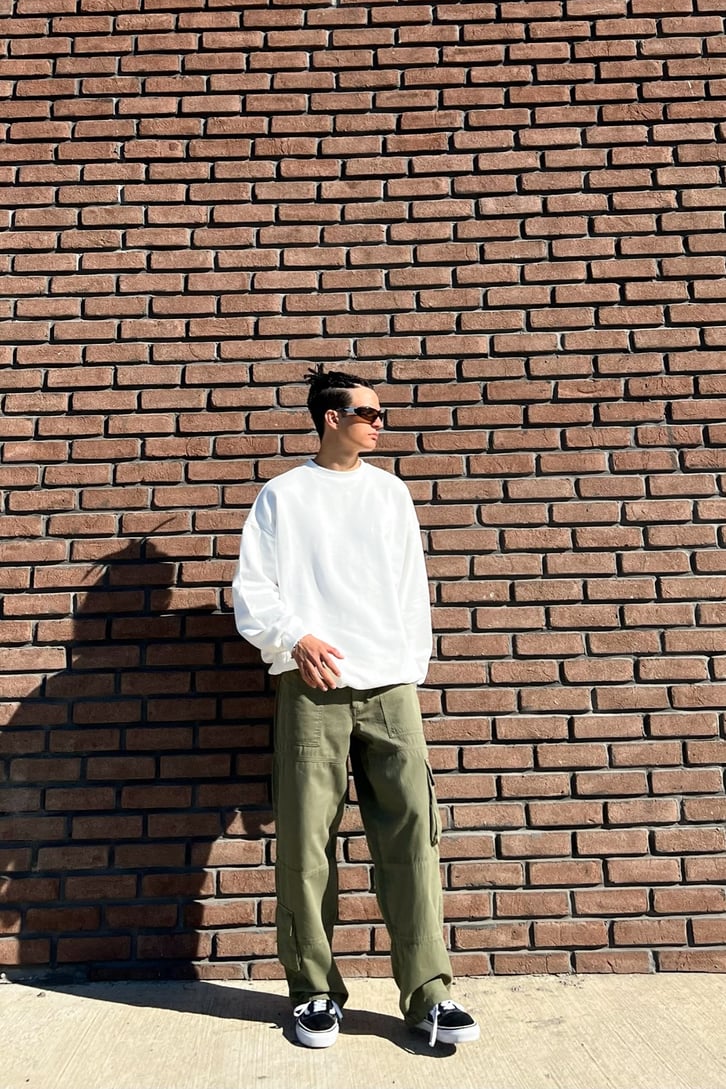 DSGN Nakışlı Oversize Sweatshirt
