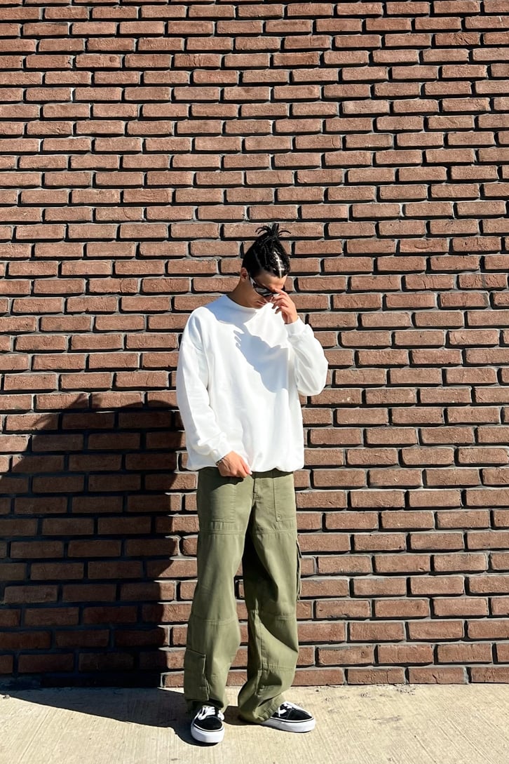 DSGN Nakışlı Oversize Sweatshirt