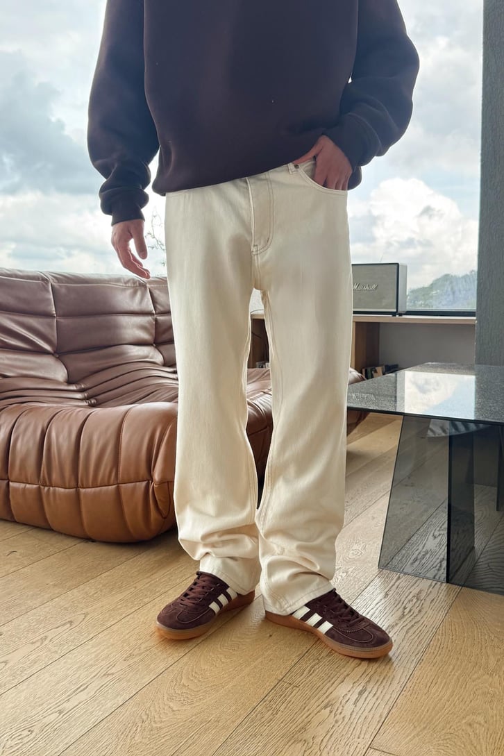 Düğmeli Regular Pantolon