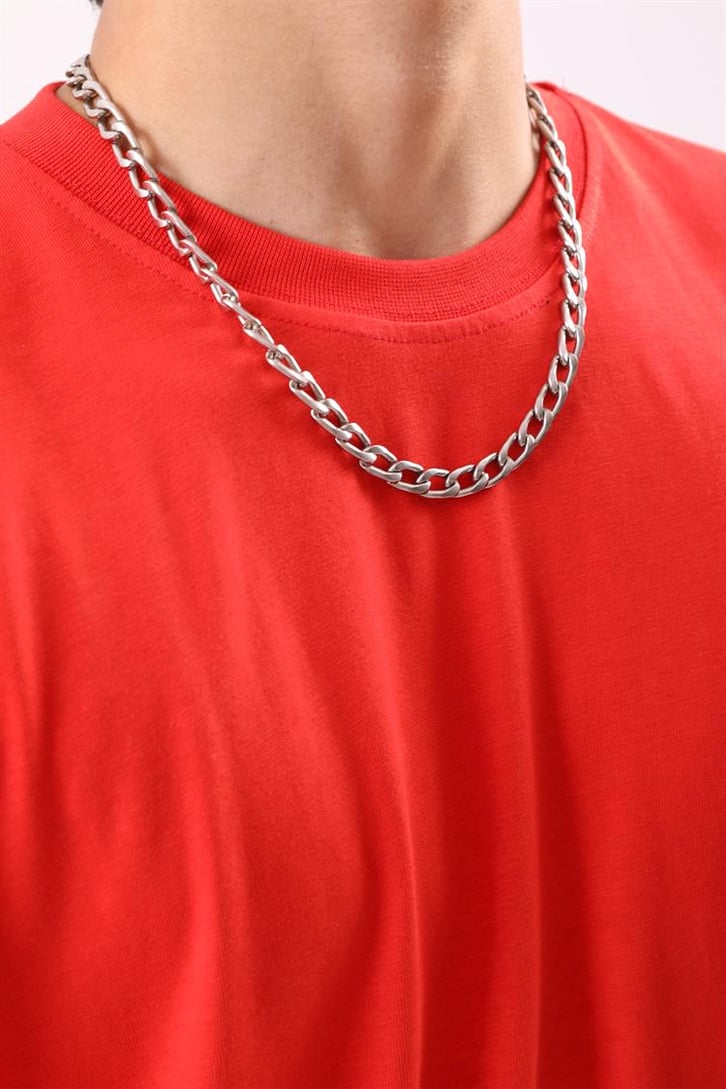 EFL Nakışlı Beyaz Oversize Tshirt