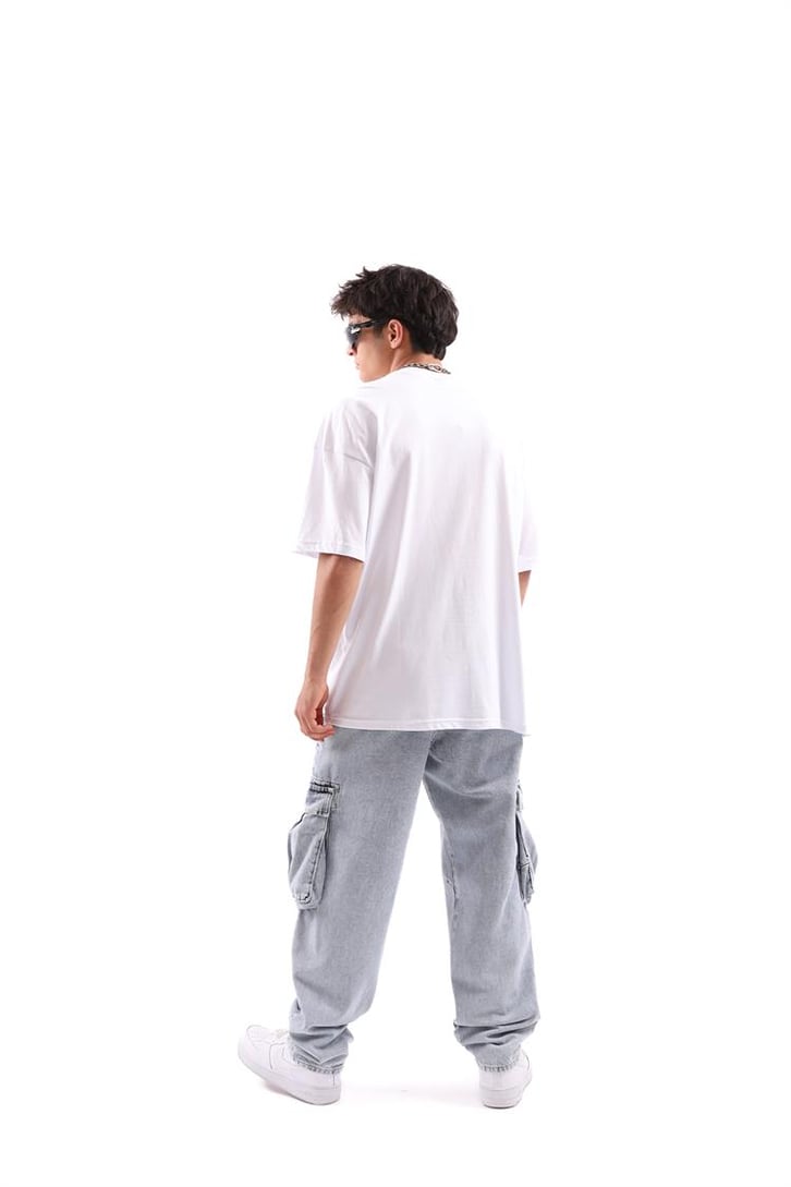 Eightyfive Baskılı Oversize Tshirt