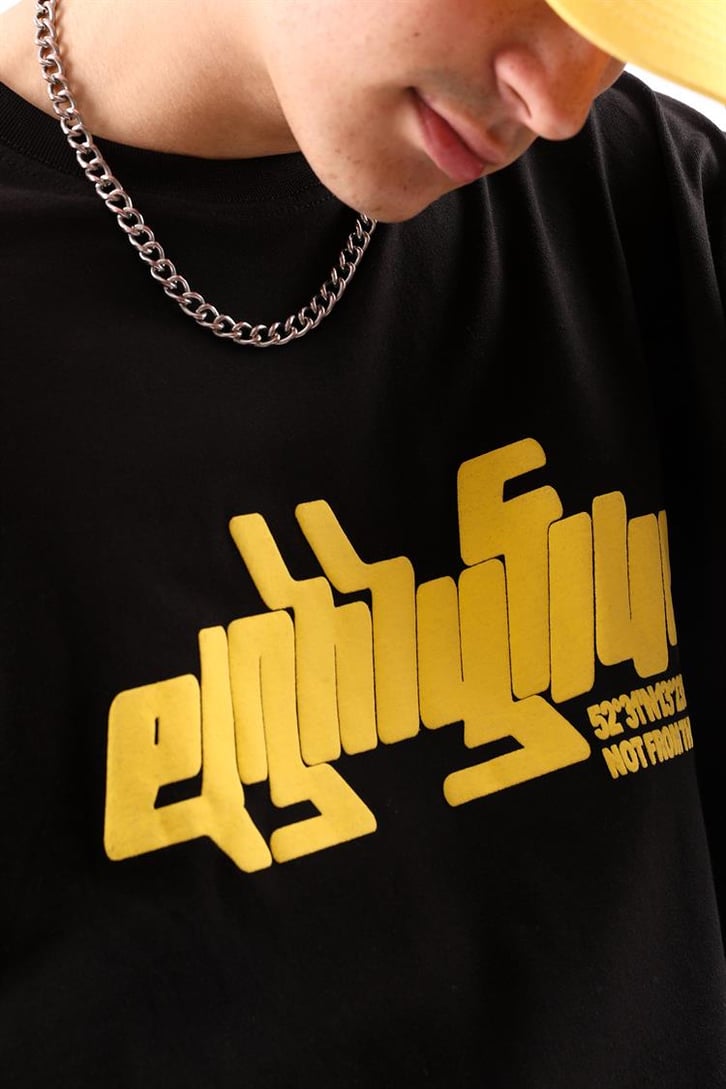 Eightyfive Baskılı Oversize Tshirt