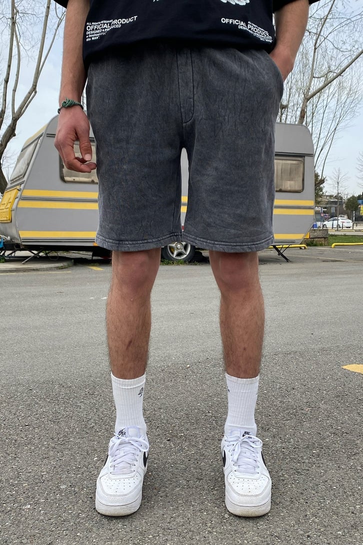 Elastic Waist Shorts