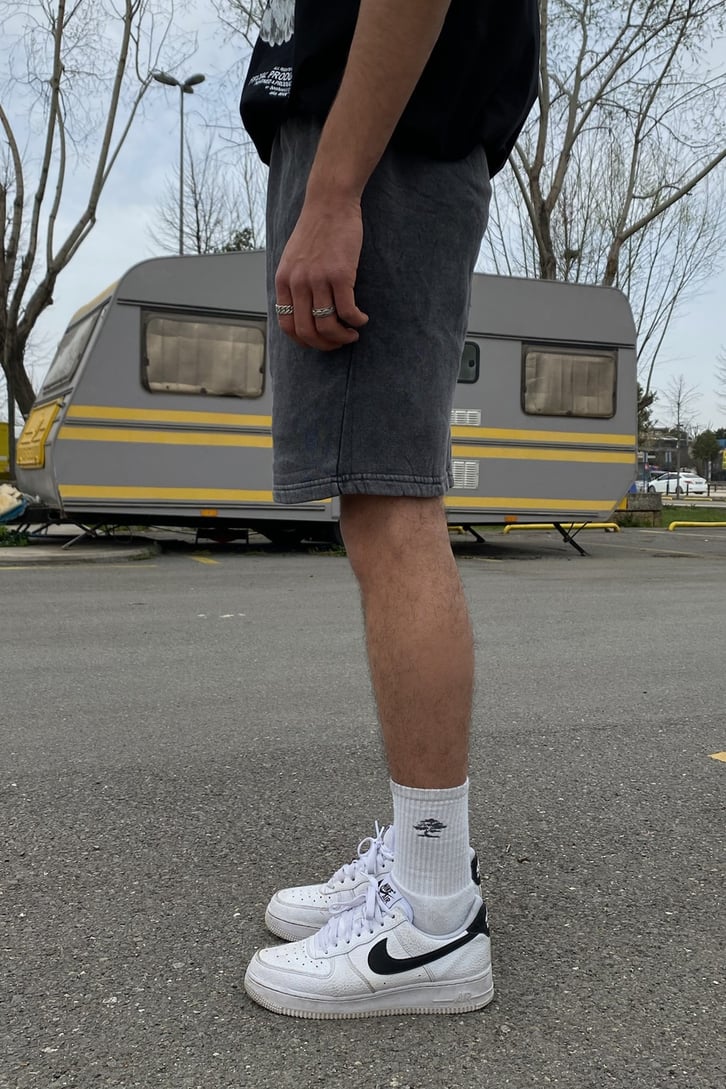 Elastic Waist Shorts