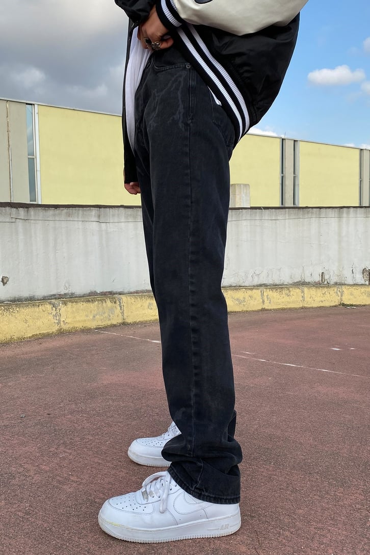 ELEKTRİK BASKILI BAGGY JEAN