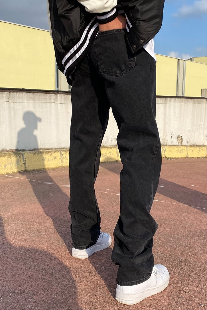 ELEKTRİK BASKILI BAGGY JEAN