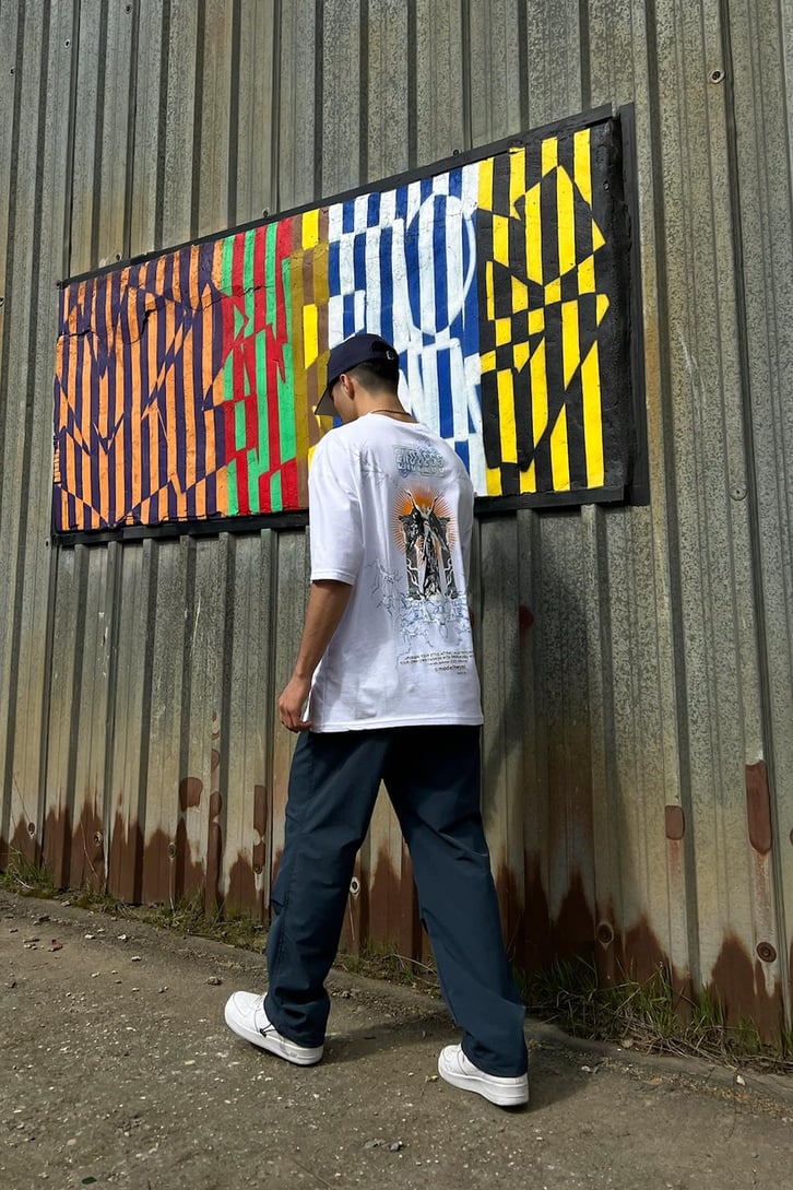 Endless Sırt Baskılı Oversize Tshirt