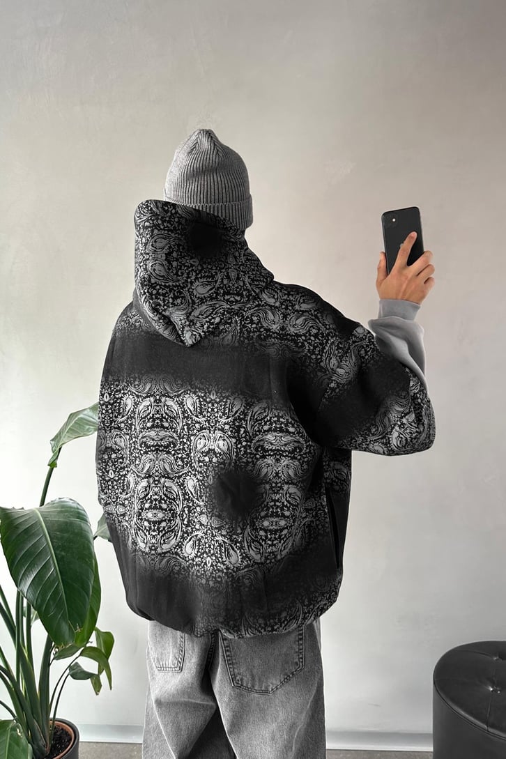 Essence Of Life Baskılı Hoodie