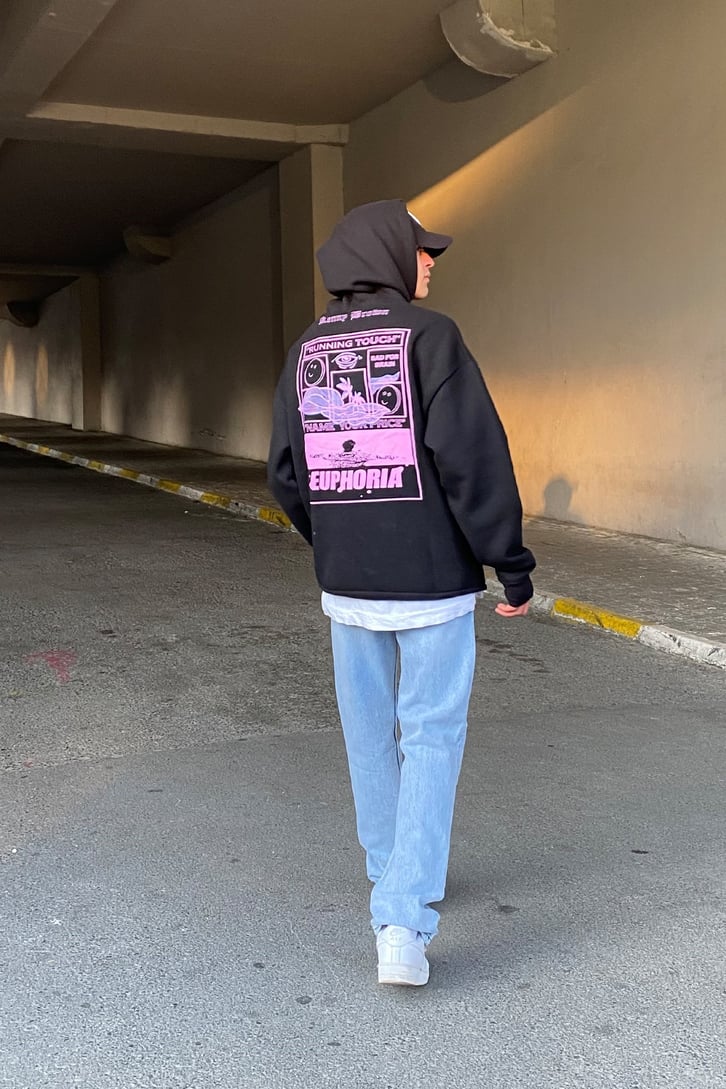Euphoria Oversize Printed Hoodie
